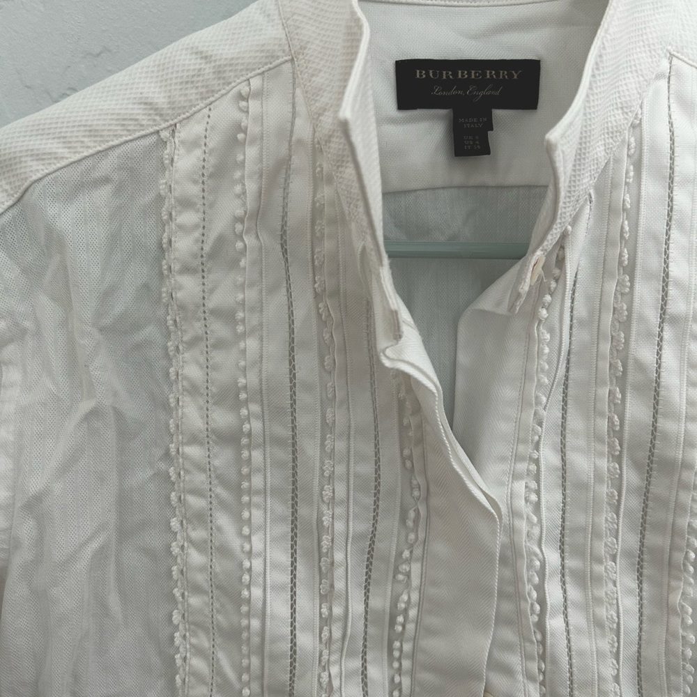 Burberry Long Button Down